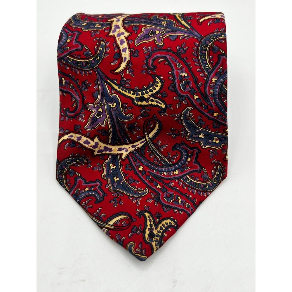 Christian Dior Monsieur 100% Silk‎ Men's Tie Geometric USA W:3.75" L:58" READ